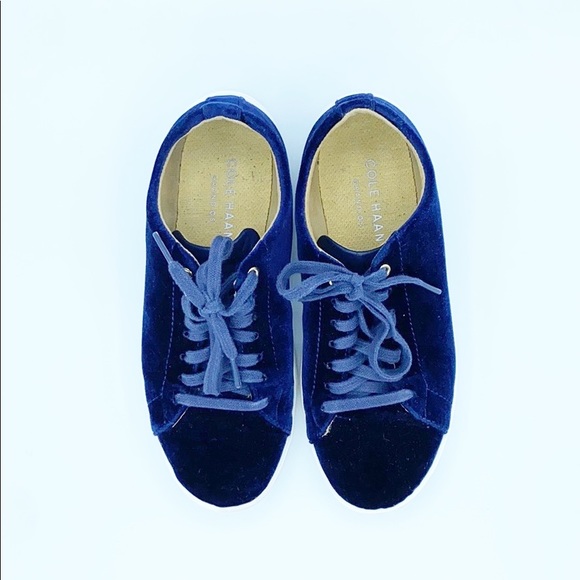 Cole Haan Grand Crosscourt Sneaker Navy - Picture 6 of 8
